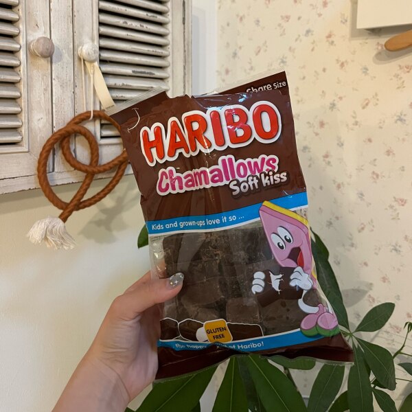 HARIBO Chamallows soft kiss 200g 1個 ハリボー チョコマシュマロ 