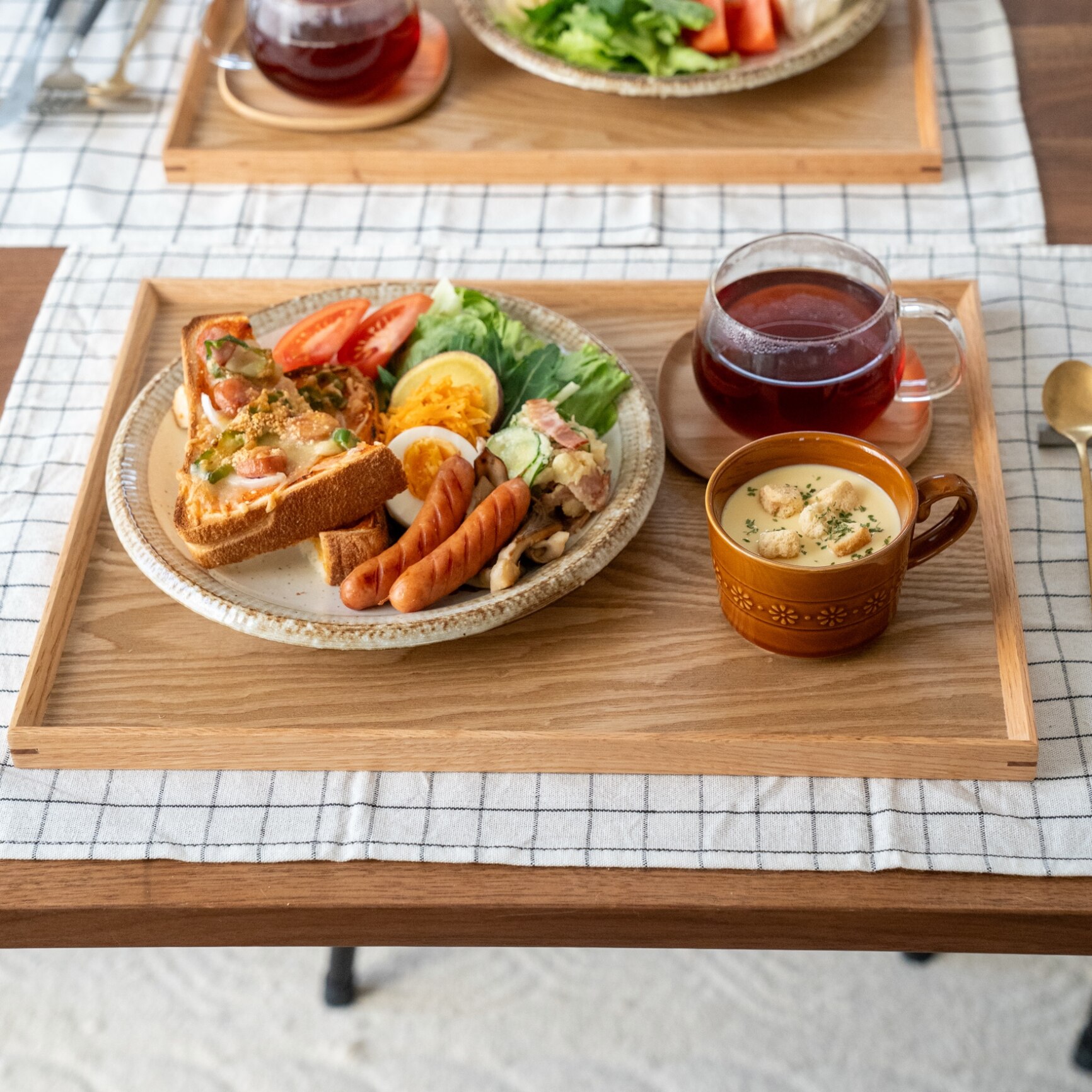 KEYUCA公式店】ケユカ kulmio トレイ ナチュラル[おしゃれ シンプル