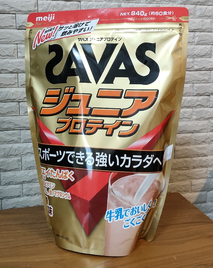 SAVAS ザバス ジュニアプロテイン 840g×3 楽天市場】ザバス ジュニアプロテイン ココア味 約60食分(840g)【sav03