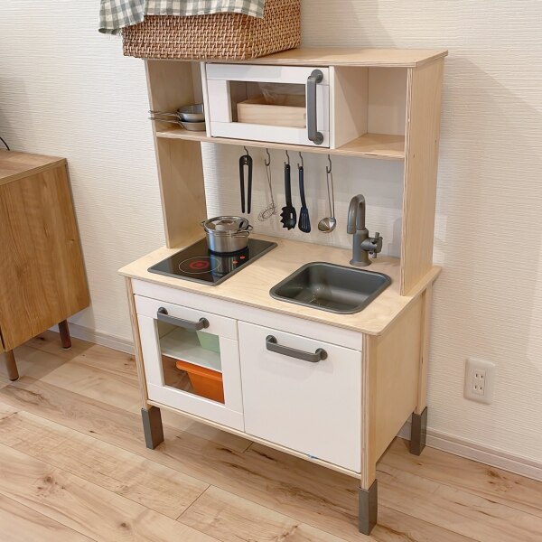 翌日発送！【IKEA】DUKTIG/おままごとキッチン 配送］IKEAおままごと 