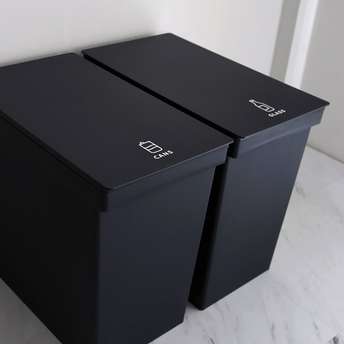 MAST社製 ダストボックス　小サイズ　(商品の説明をよくお読みください) 無印良品 フタが選べるダストボックス・小(20L袋用) 袋止付・約