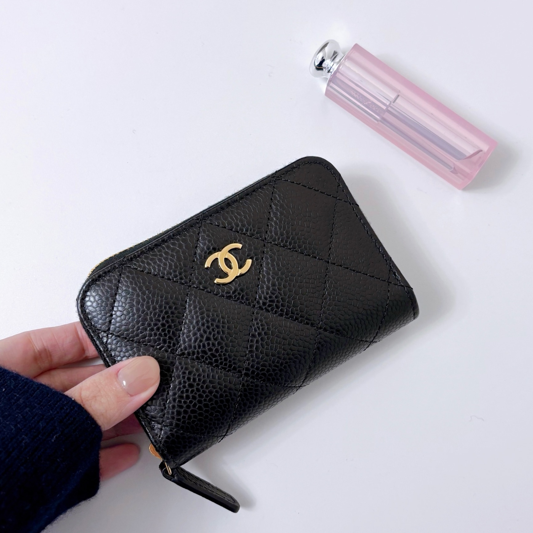 【最大2万円OFFクーポン対象・9/30～10/1限定】CHANEL シャネル コインケース AP0216 Y01864 Y01588 B10583 Y01295 B15532 レディース MATELASSE マトラッセ キャビア ラムスキン クラシック ジップ コインパース キルティング レザー ミニ財布 ココマーク