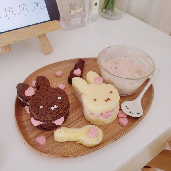 セルクル＆ステンシルつきでもっとかんたん! かわいい! ミッフィーのカフェレシピ BOOK