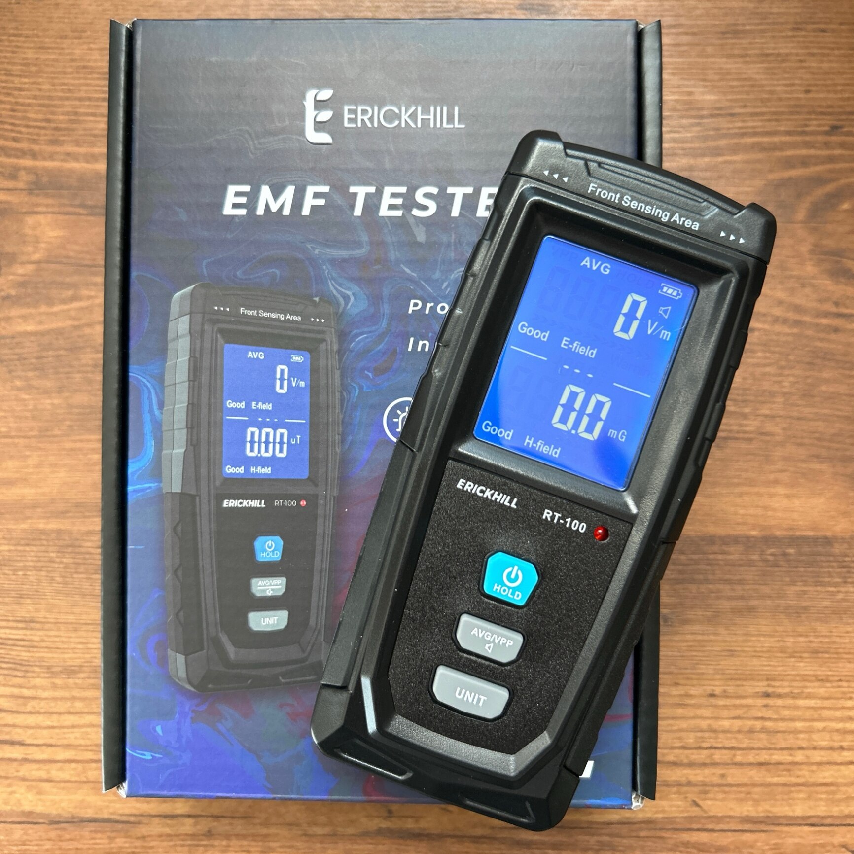 電磁波計 ERICKHILL RT-100 電磁波測定器 電磁場放射 テスター
