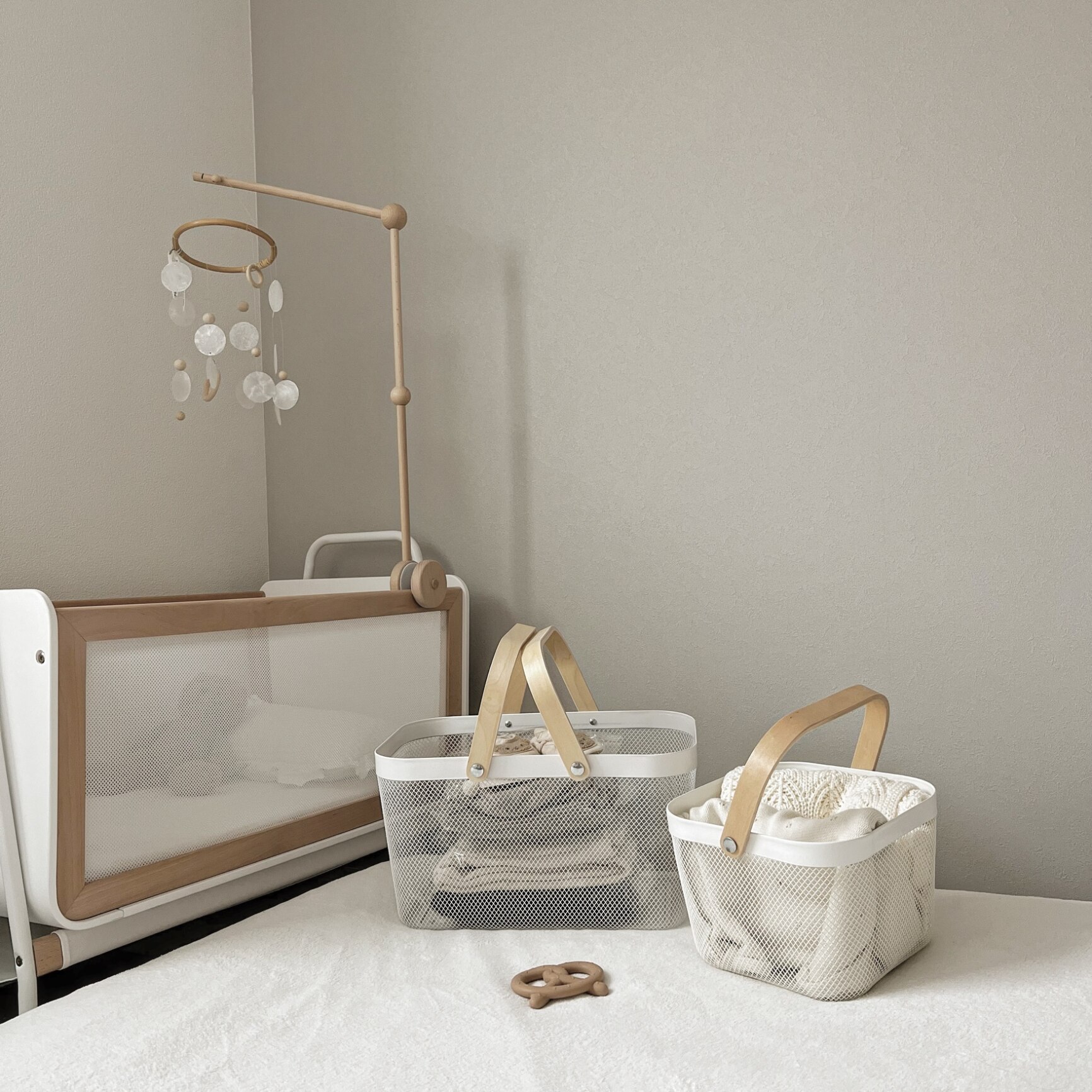 IKEA/イケア/通販]RISATORP リーサトルプ バスケット, ホワイト[C](b