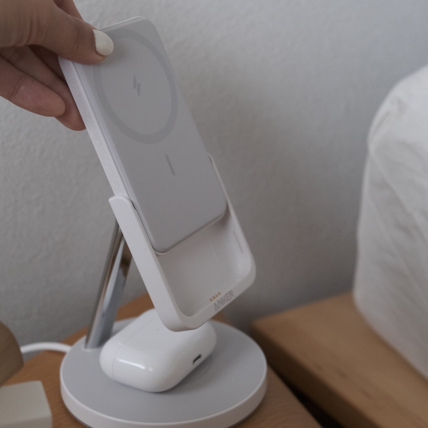 Anker 633 Magnetic Wireless Charger (MagGo)(マグネット式 2-in-1