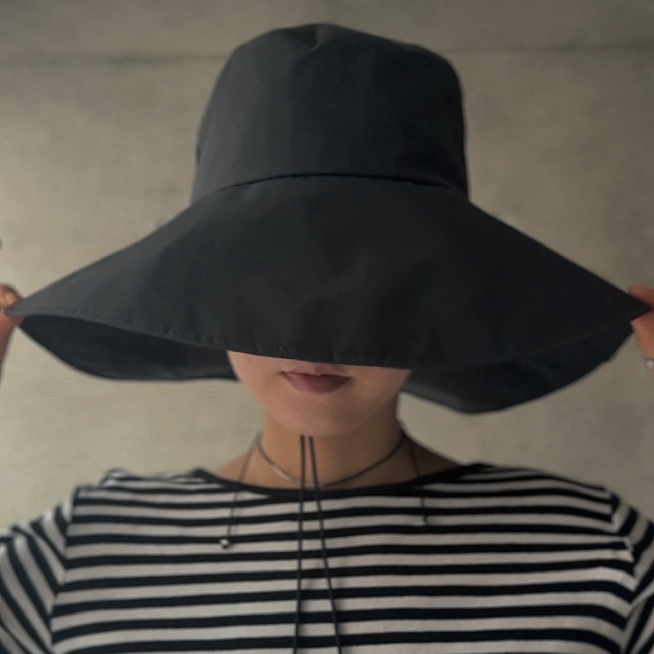 UNITED ARROWS green label relaxing 【別注】＜コカゲル＞2WAY ワイドブリム ハット UVカット ユナイテッドアローズ グリーンレーベルリラクシング 帽子 ハット ブラウン ブラック ベージュ【送料無料】