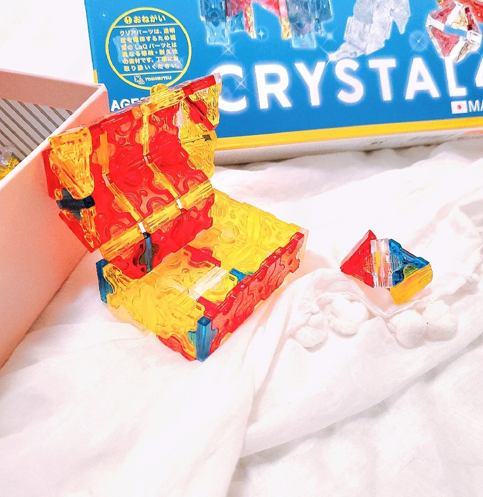 LaQ ラキュー フリースタイル クリスタル 400ピース 日本製