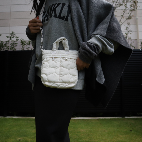 レスポートサック⭐︎グレー2wayショルダーバッグ