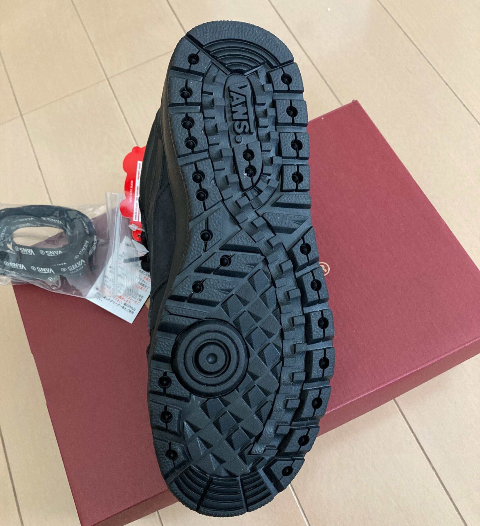 VANS】 ヴァンズ TYSON タイソン V8610 BLACK/BLACK