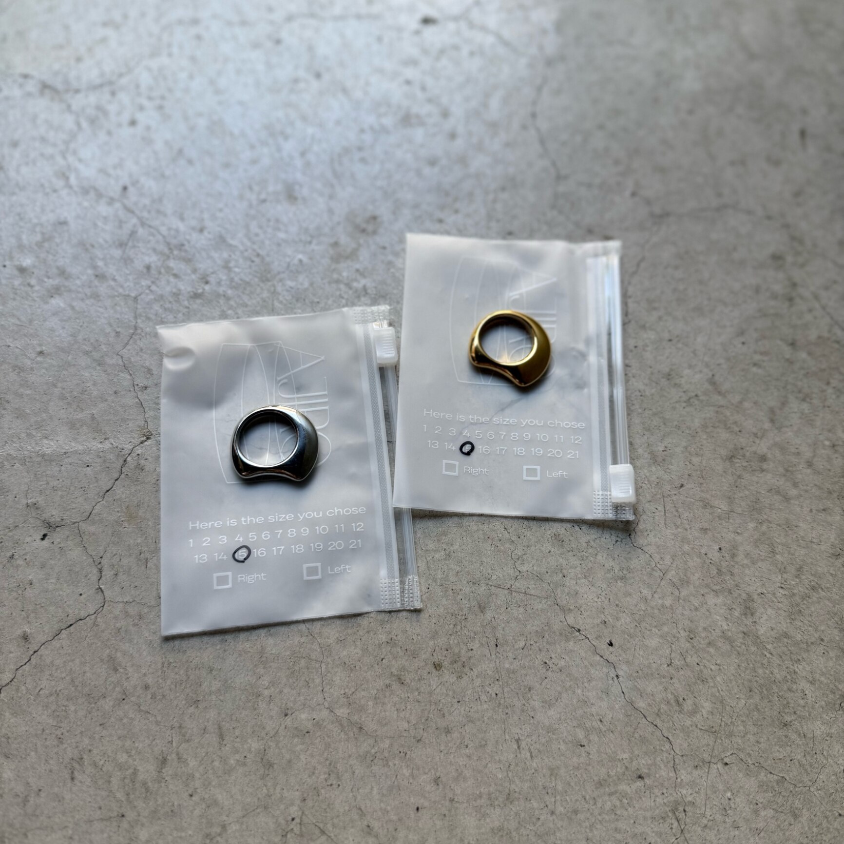【えりんさんROOMコラボ指輪】 R067 リング 指輪 サージカルステンレス 金属アレルギー対応 ぷっくり ピンキー 錆びない 付けっぱなし 個性 シンプル おしゃれ 女性 レディース メンズ 男女兼用 5sb - メイン画像 3