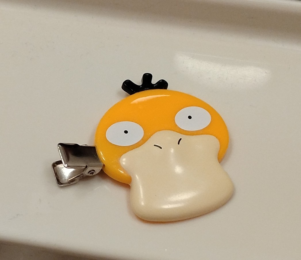 ポケットモンスター ヘアクリップ コダック ポケモン 髪留め かわいい