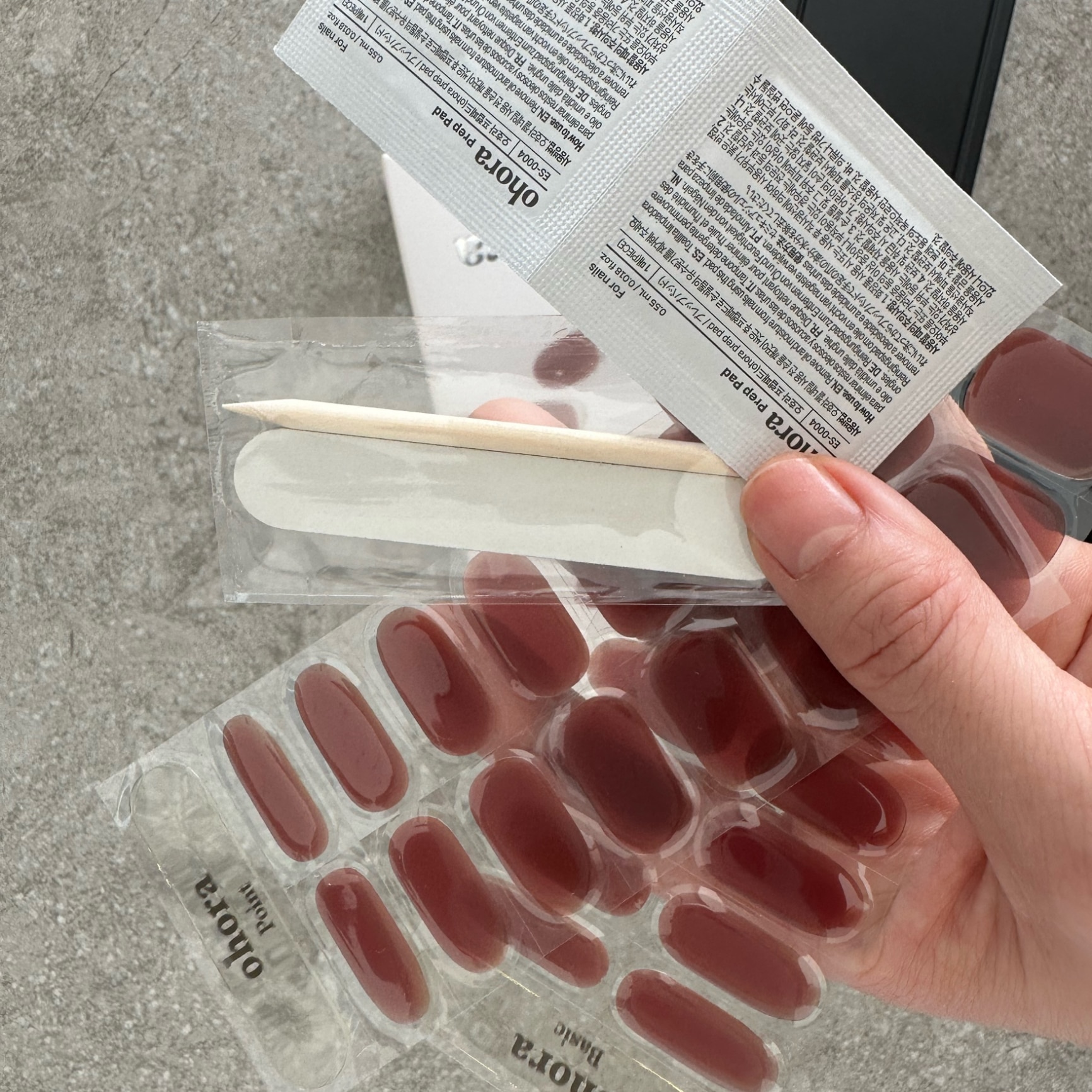 桃さんセレクト☆ROOMコラボ】【ohora公式】ビギナーズネイルセット