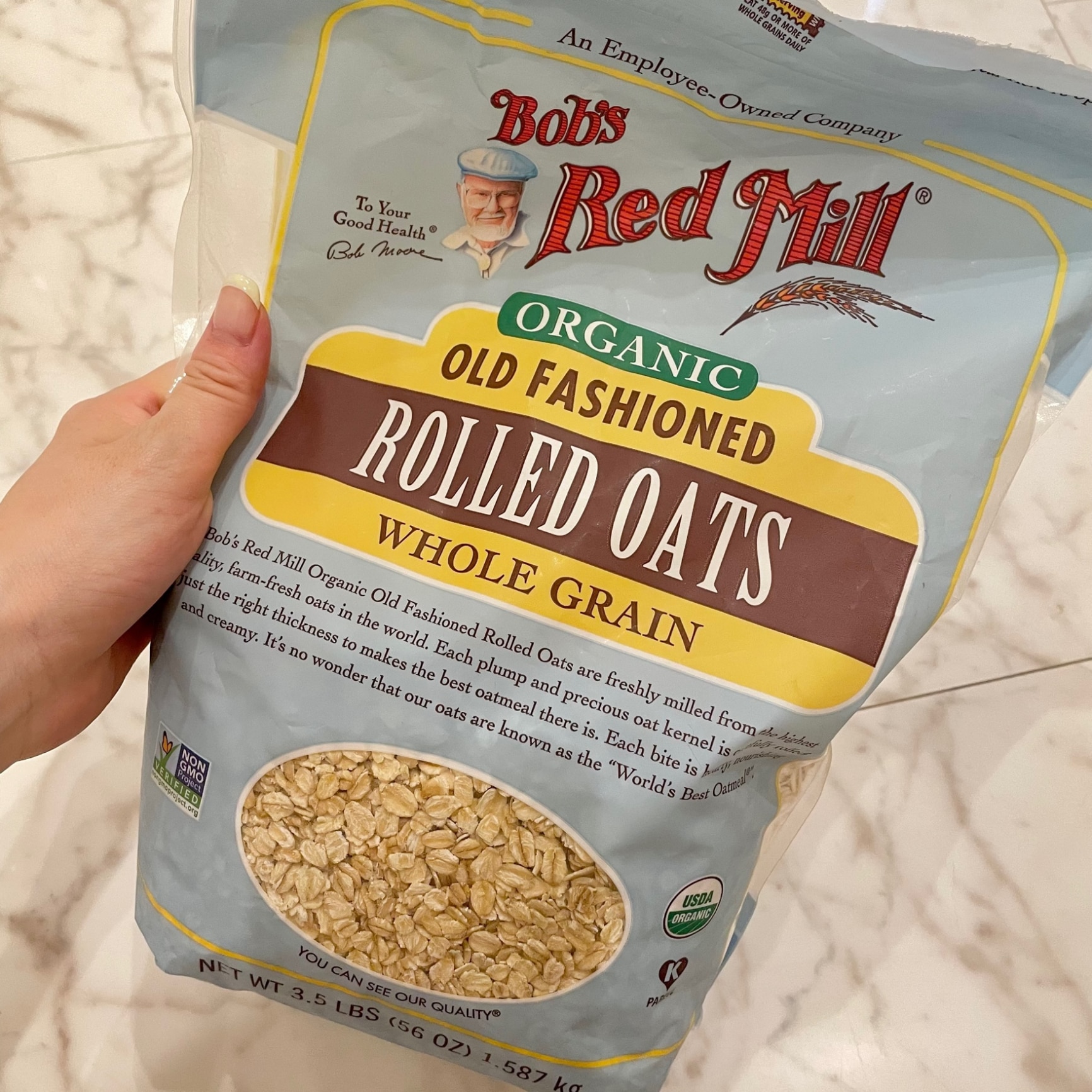 送料無料】 オールドファッション ロールドオーツ 907g 2個セット オーツ ボブズレッドミル【Bob's Red Mill】Old  Fashioned Rolled Oats Resealable 32 oz 2set