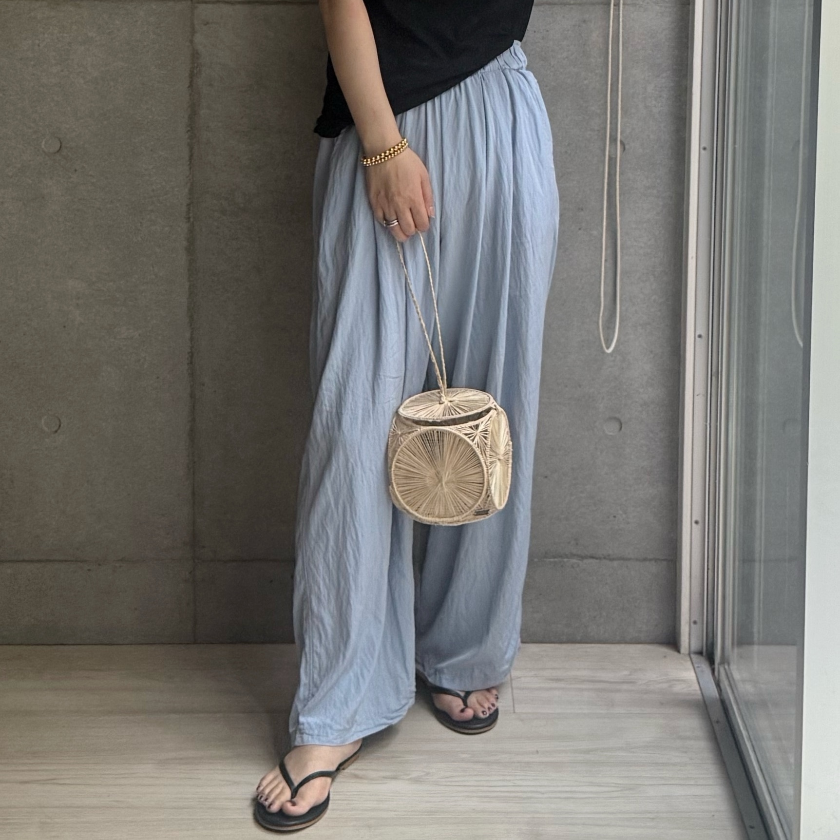27%OFF【週末限定:4,090円→2,999円!】 ワイドパンツ レディース 涼感 パンツ 夏 ウエストゴム ウエスト紐 2タイプ 選べる丈 短め丈 普通丈 イージーパンツ ゆったり 体型カバー 薄手 軽量 カジュアル きれいめ 通勤 元祖冷感coolify【 ダブルタックワイドパンツ 】