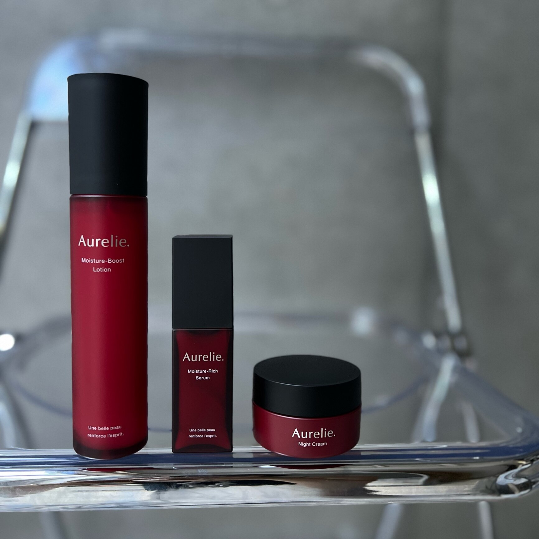 3STEP薬用エイジングケアセット 医薬部外品【MEGUMI開発】Aurelie (オレリー) スキンケア 化粧品 スキンケア 保湿 エイジングケア 美容液 顔 保湿 黒ずみ 低刺激 ブースター アルコールフリー 高濃度 ハリ うるおい ツヤ - メイン画像 1