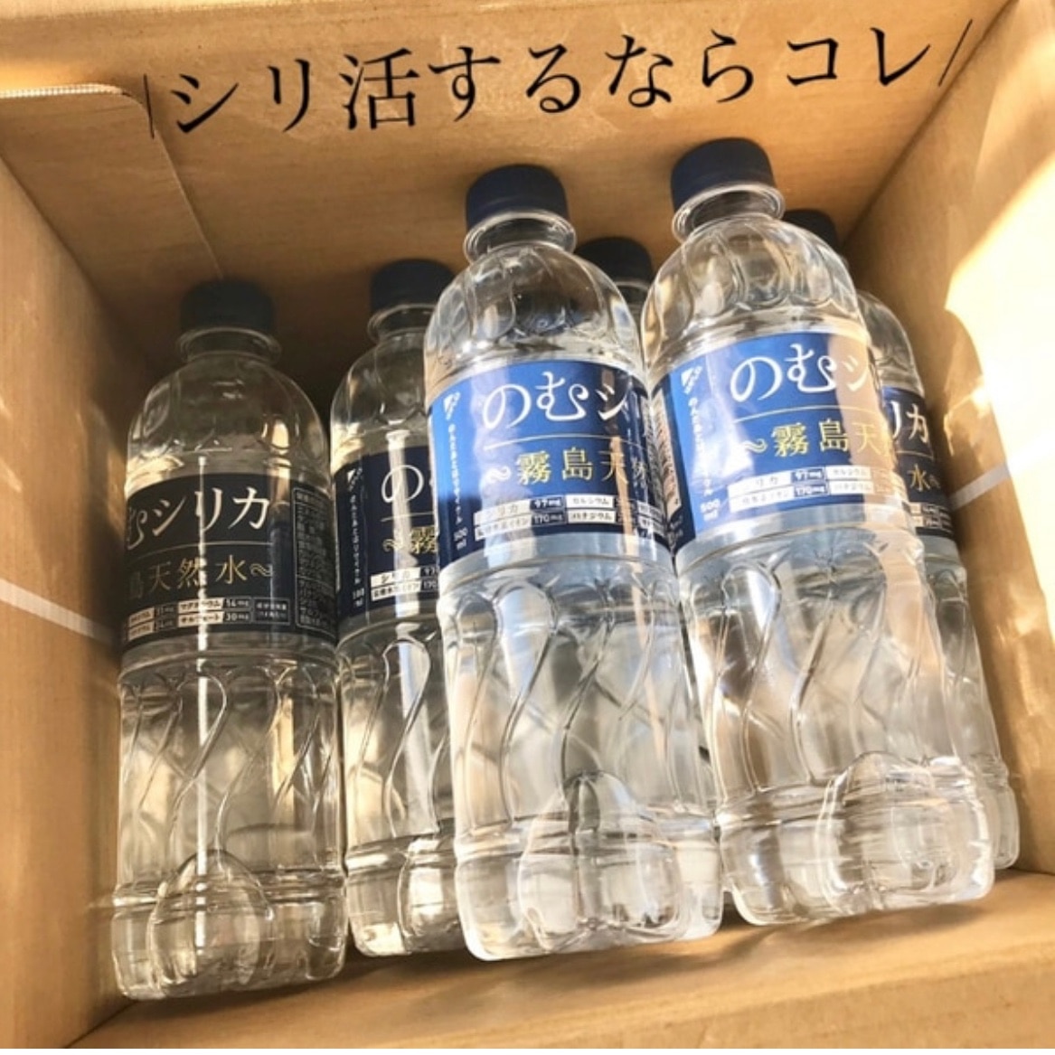 シリカ水 霧島天然水のむシリカ のむシリカ 【1箱／500ml×24本