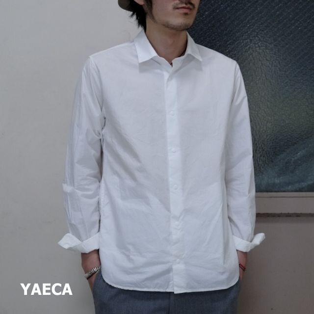 YAECA(ヤエカ)/L/S COMFORT SHIRT(STANDARD FIT LONG