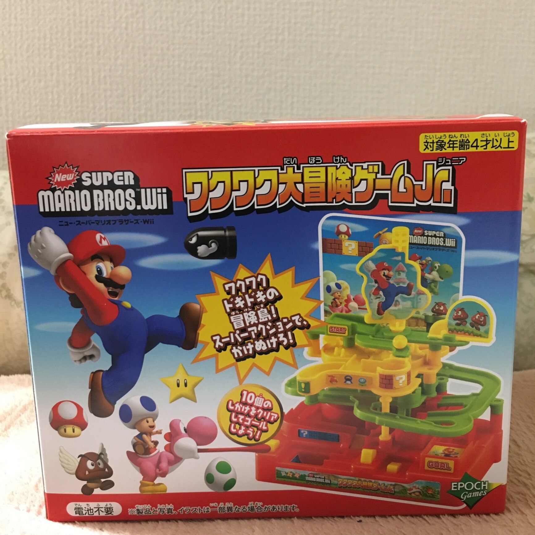 NewスーパーマリオブラザーズWii ワクワク大冒険ゲームJr. EPT-76104