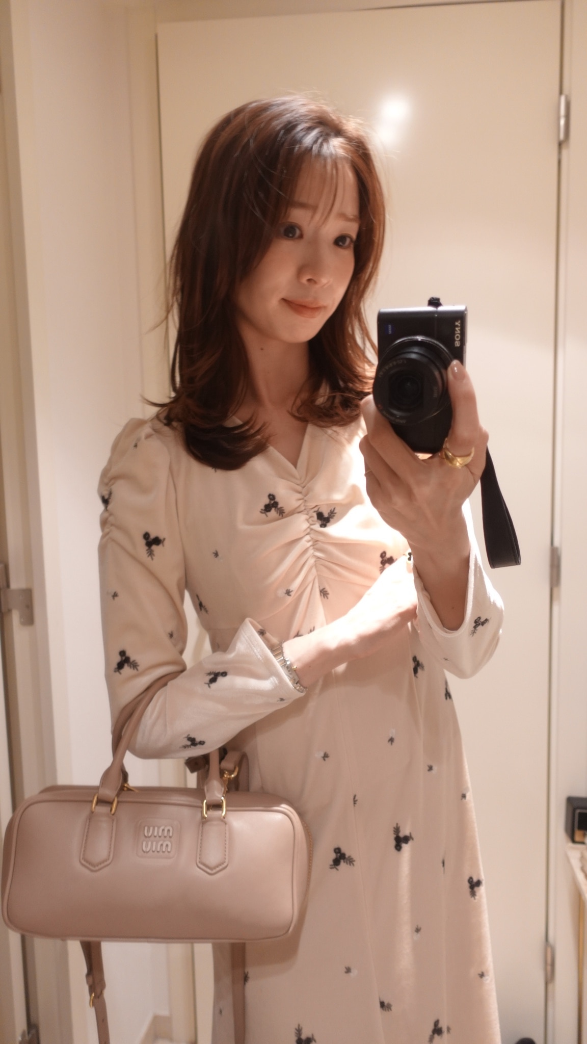 SALE／40%OFF】ベロア総刺繍ワンピース CELFORD セルフォード