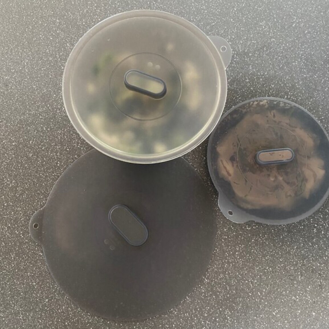 IKEA イケア ユニバーサルふた 3点セット シリコン 鍋ぶた フライパン