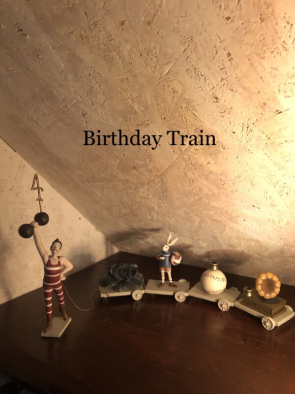 Konges Sloejd】 BIRTHDAY TRAIN STRONG MAN バースデートレイン 