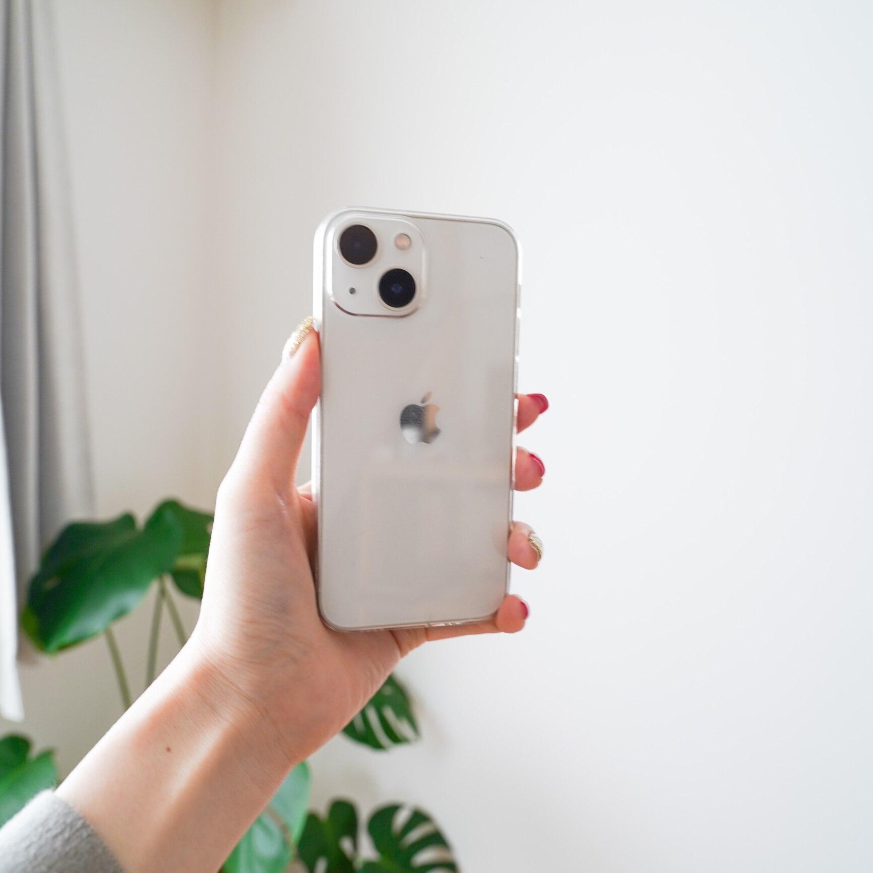 パワーサポート iPhone 13 mini（5.4インチ）用 エアジャケット ハードケース（クリア） Air Jacket for iPhone 2021 5.4inch Clear PIPY-71