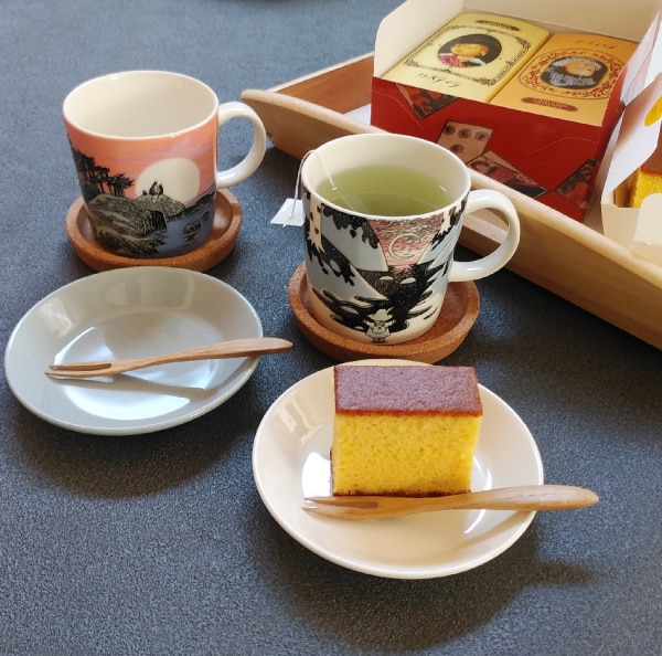 IKEA イケア 365+ コースター 2個セット コルク 9cm 10cm 深め  