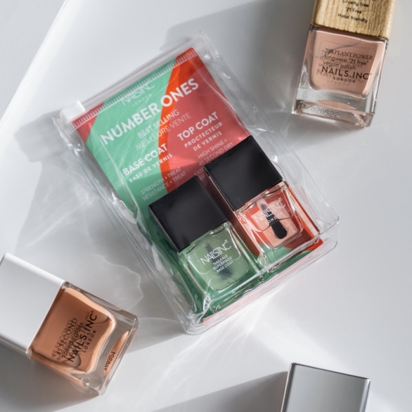 NAILS INC Number Ones Mini Base and Top Coat Kit ネイルズ インク ネイル マニキュア・ネイル