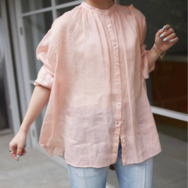 SLOBE IENA ラミーギャザーシャツ スローブ イエナ トップス シャツ 