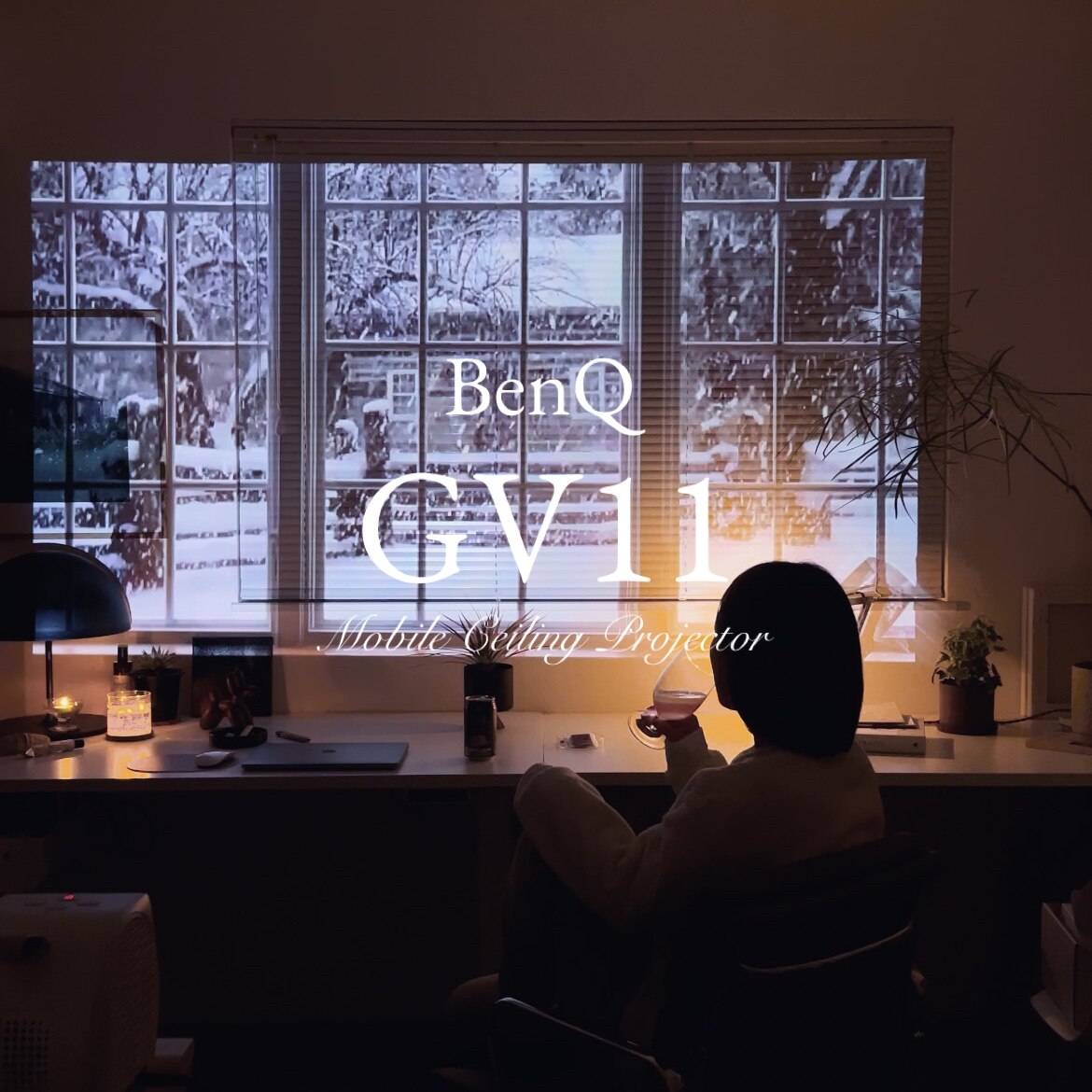 BenQ公式店】BenQ ベンキュー GV11 天井シアター向けモバイル