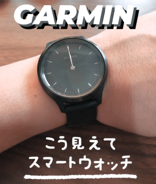 GARMIN（ガーミン） ハイブリッドスマートウォッチ vivomove 3 010-02239-71 Black / Slate