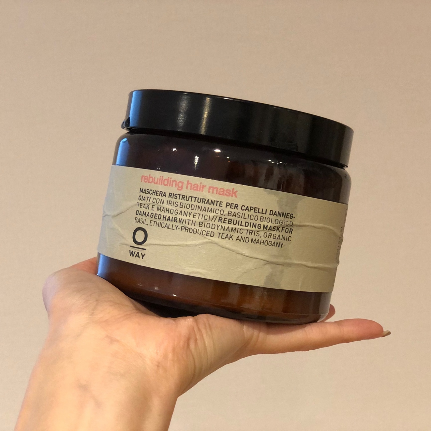 ローランド オーガニックウェイ リビルディング ヘアマスク (500ml) O