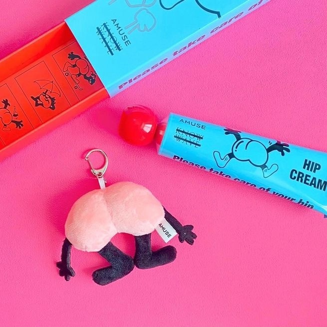 AMUSE X KNOW WAVE】【ヒップ&ボディクリーム 75ML】【GIFT:キーリング