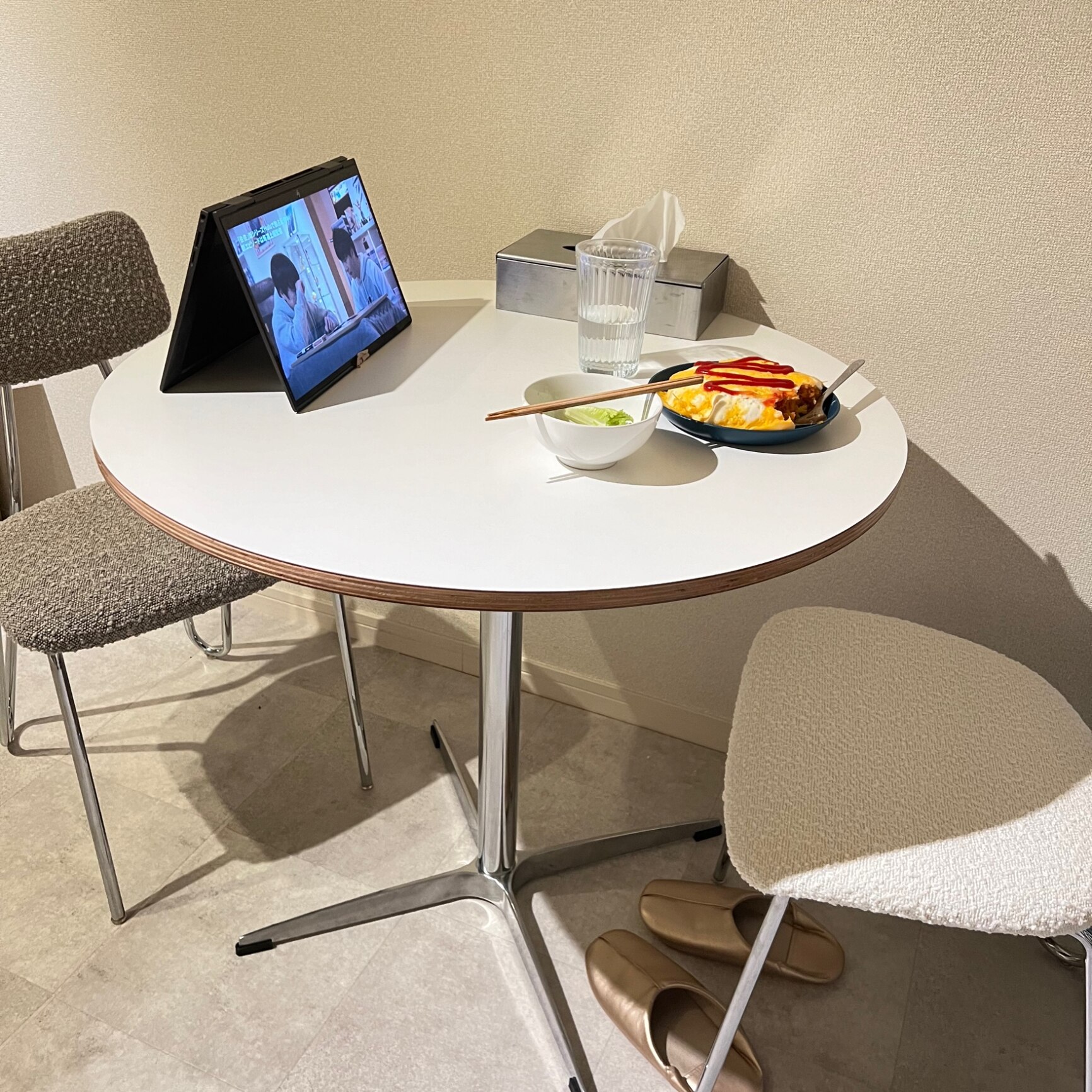 7/1限定クーポン!】カフェテーブル 円形 直径80cm 60cm 丸