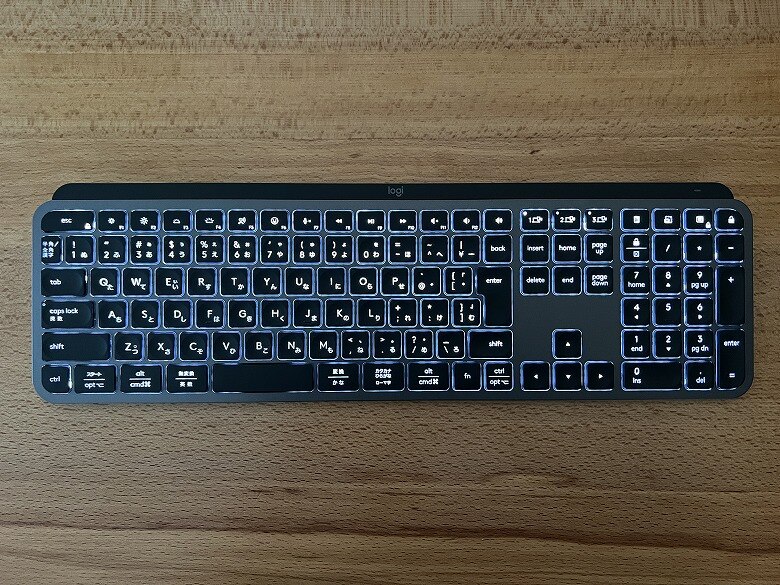 ロジクール MX KEYS S アドバンスド ワイヤレス イルミネイテッド