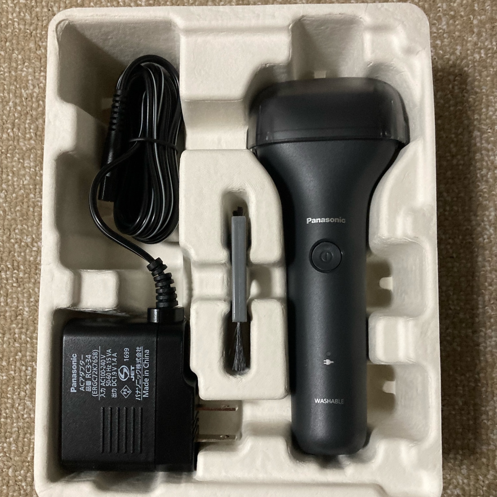 ES-RT2N-K パナソニック メンズシェーバー[電気シェーバー]【3枚刃】【AC100-240V】（黒） Panasonic エントリー