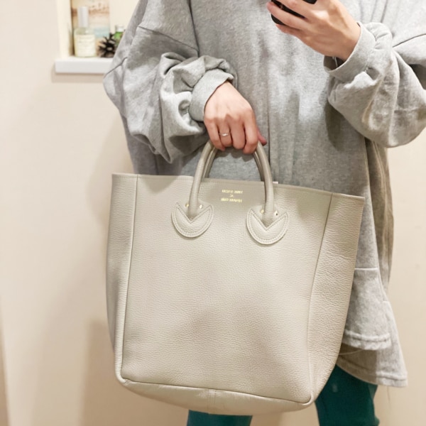 YOUNG&OLSEN * BEAMS LIGHTS / 別注 レザートートバッグ M BEAMS  