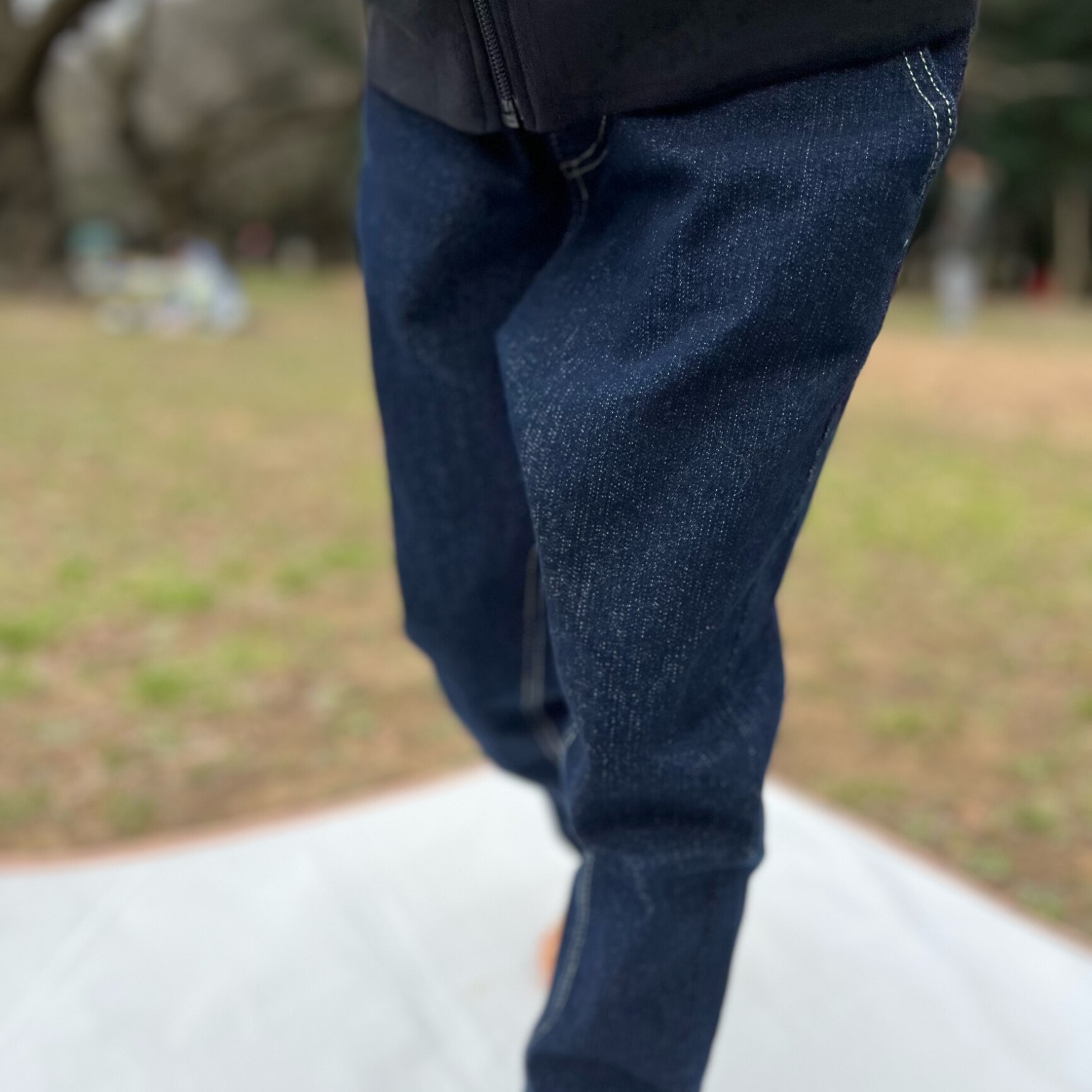 【期間限定SALE／25％OFF】ガーデナーテーパードデニムパンツ 送料無料 男の子 女の子 男女兼用 ユニセックス 秋物 冬物 春物 子供服 子ども服 ベビー キッズ ジュニア 子供 子ども こども PTS - メイン画像 2