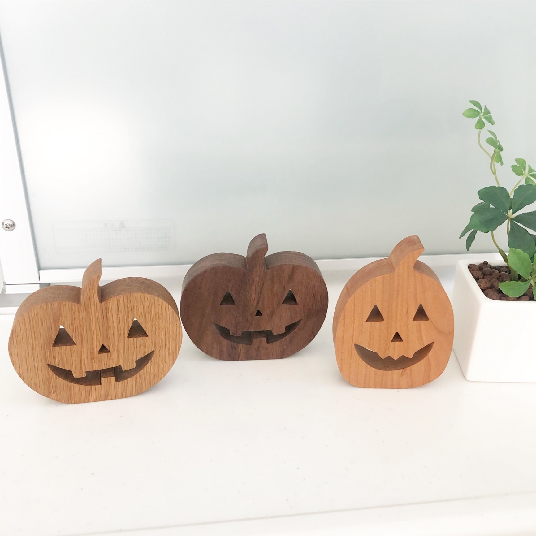 ハロウィン 飾り かぼちゃ ナチュラル 木製 ハロウィン雑貨 かぼちゃ