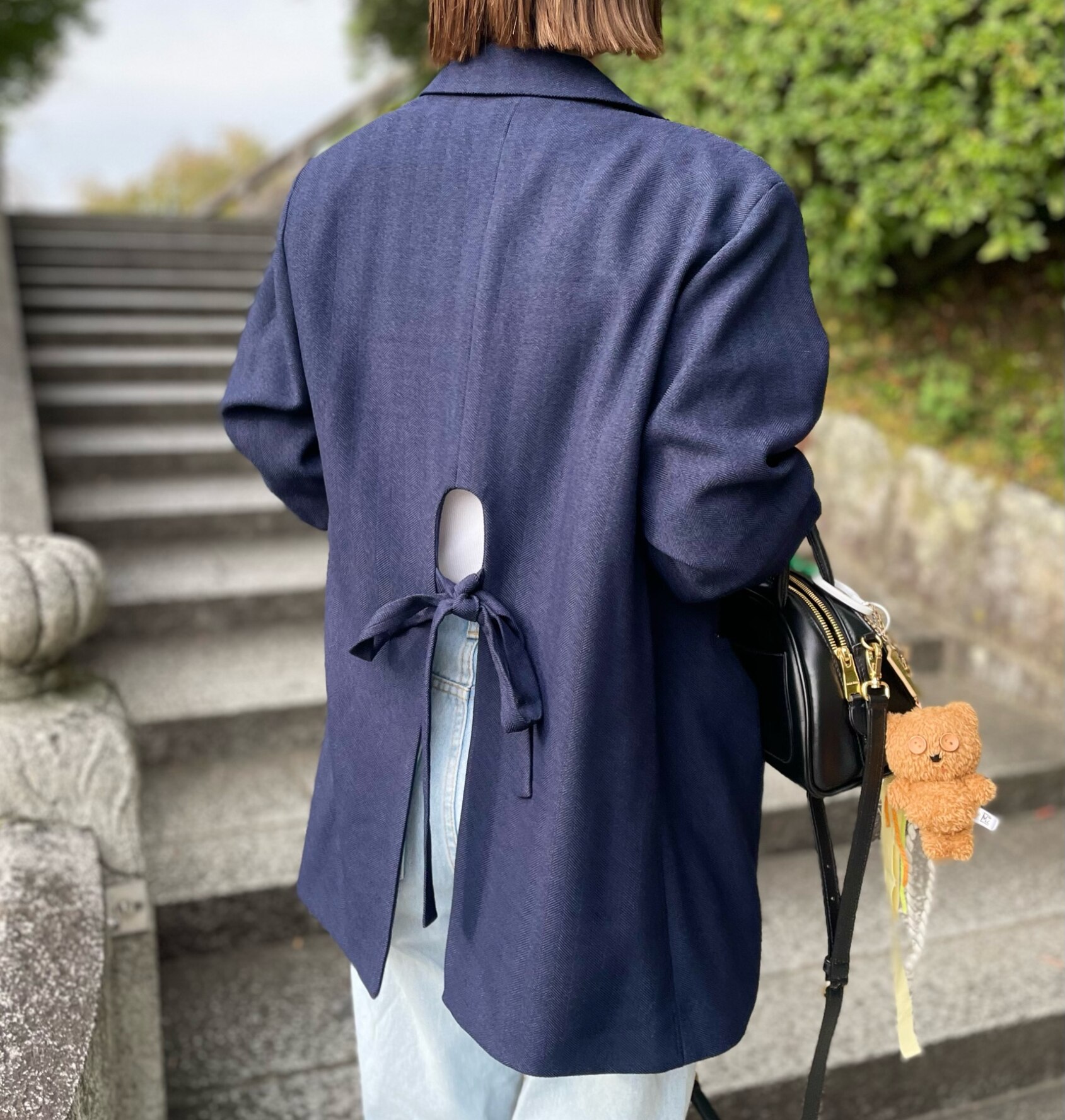 SALE!cen.made in Japan/バックオープンジャケット/羽織 30代 40