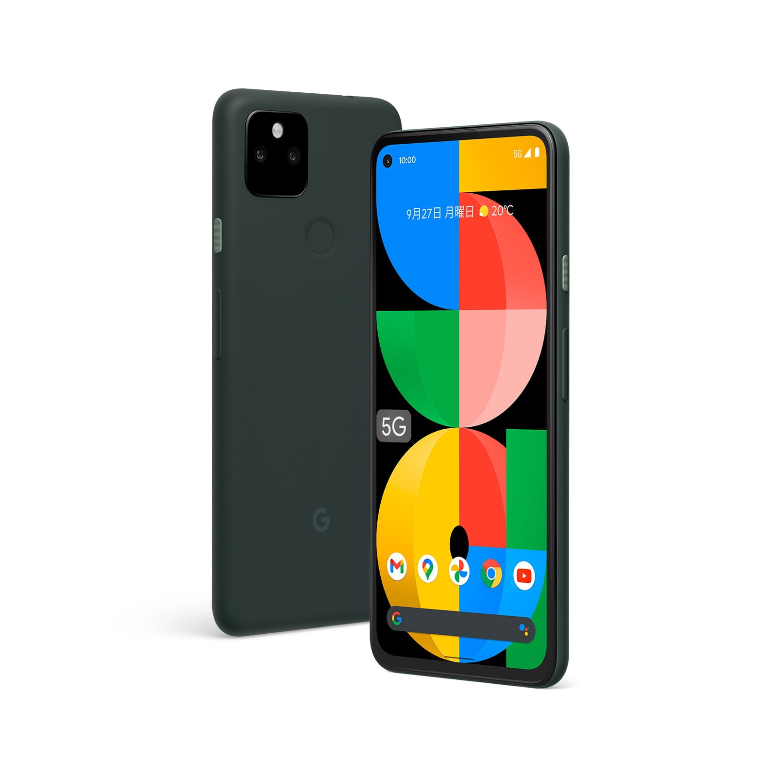 新品未使用/国内版SIMフリー Google Pixel5a 5G Mostly Black docomo