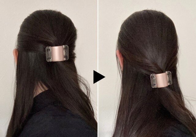 Linziclip ヘアクリップ 全8色 バンスクリップ 髪留め 跡がつかない
