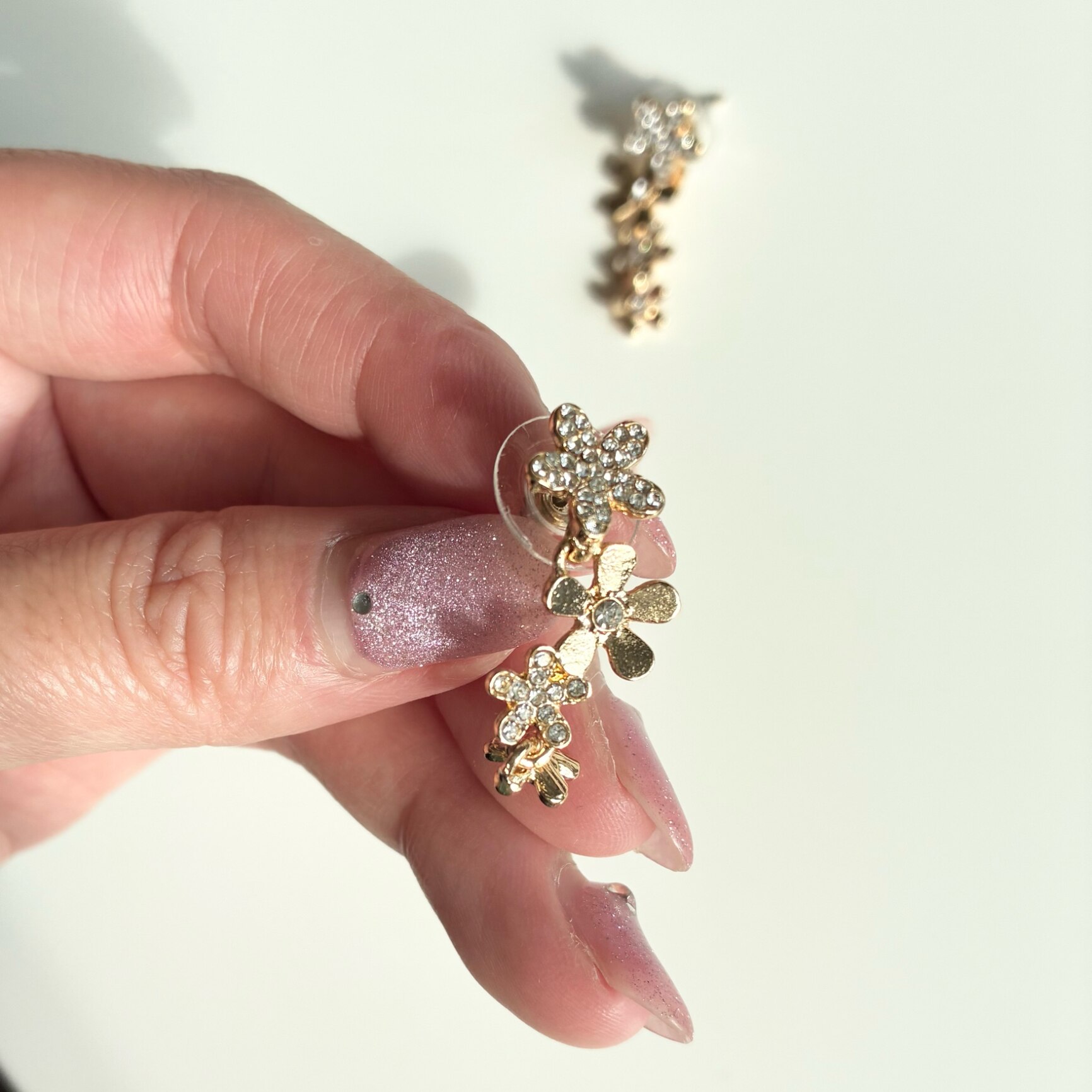 ✨最高級✨芸能人✨グリーン✨ミニフラワー✨ピアス✨至高‼️フリヴォル ✨最高級✨芸能人✨海外セレブ✨ラージフラワー✨ピアス✨至高