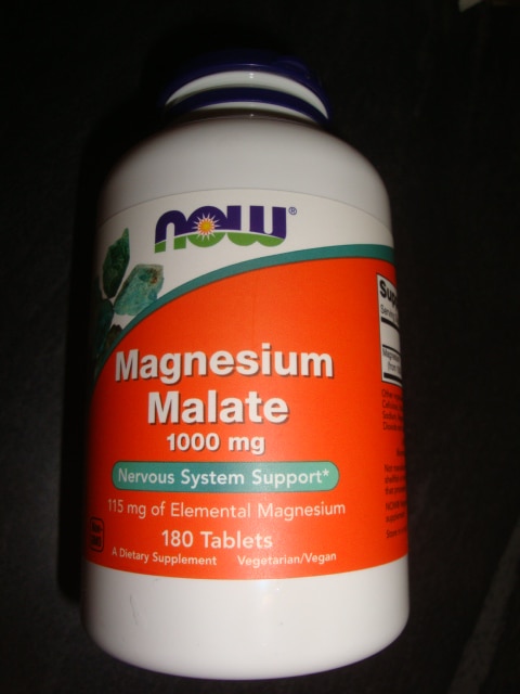 【NOW Foods公式ストア】 ナウフーズ リンゴ酸マグネシウム 1000mg 180粒 タブレット【NOW Foods】Magnesium  Malate 1000 mg 180 Tablets