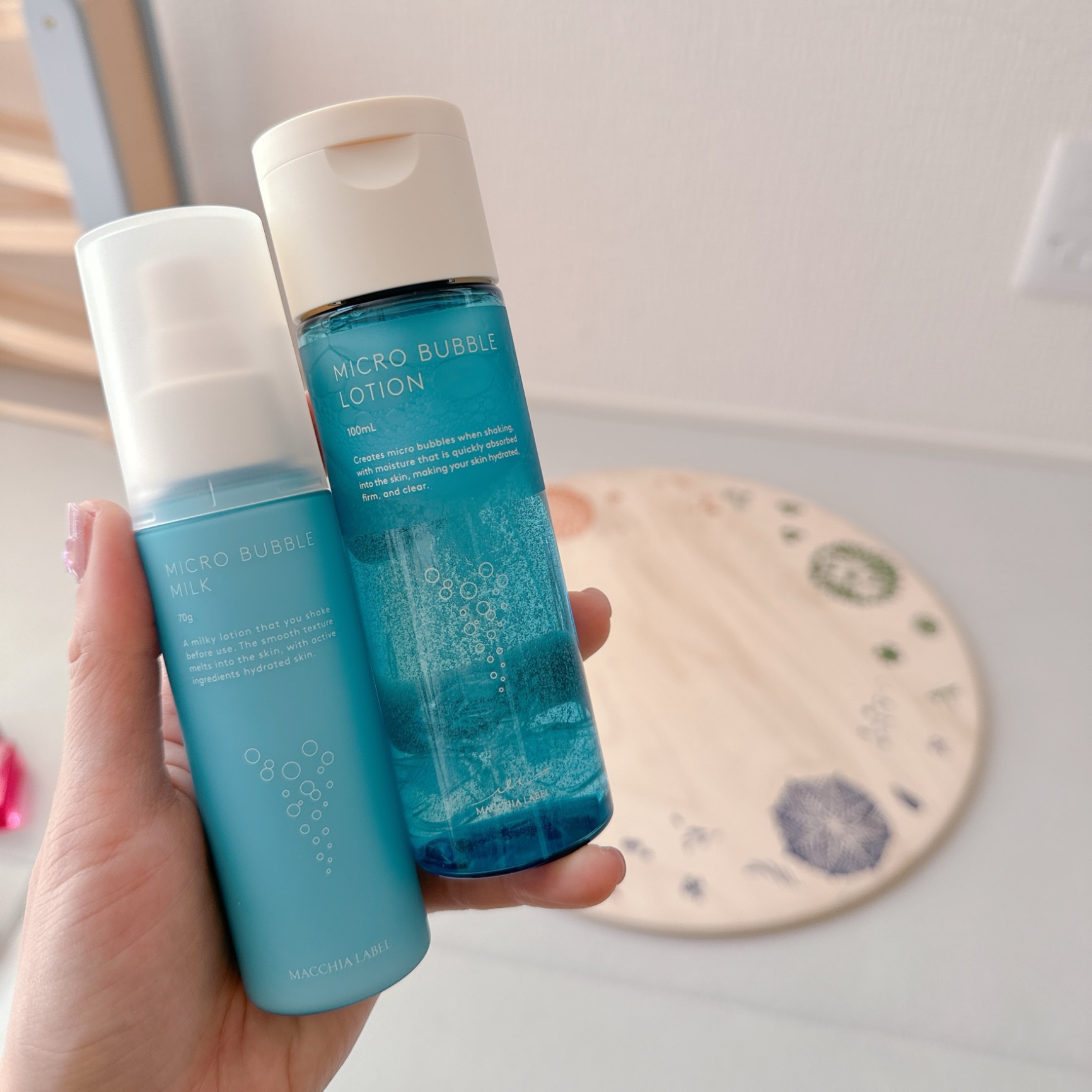 40⭐︎マキアレイベル マイクロバブルローション 100ml &ジェル
