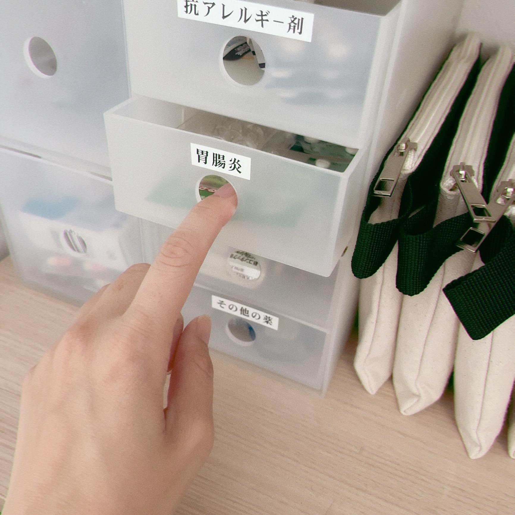 無印良品 公式】【クリア】ポリプロピレン小物収納ボックス6段 約幅11