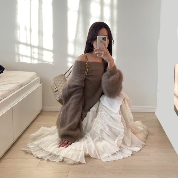 CASA FLINE コットンティアードスカート カーサフライン スカート  