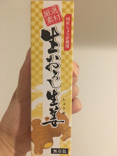 東京フード 厳選素材 国産 生おろし生姜（チューブ） 40g×1ケ【メール便規格8ケまで/規格外は送料加算】