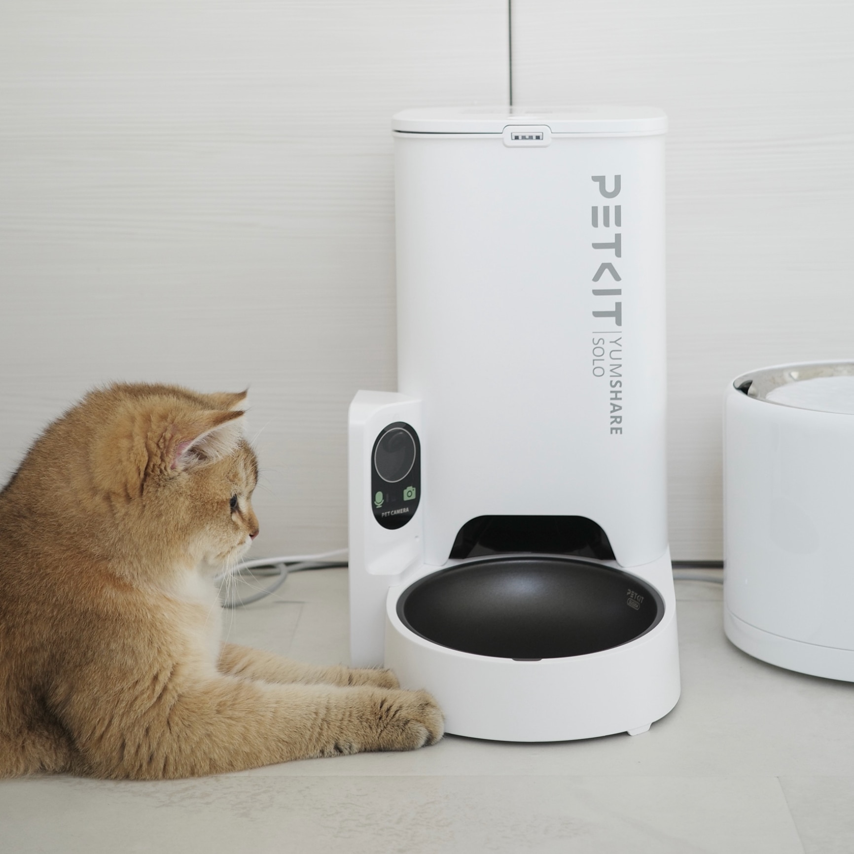 AI カメラ付き petkit 自動 給餌器 えさやり 【2年保証】 ペット用 フードサーバー ペットキット【当日出荷OK】 自動給餌器 犬 猫 ねこ ご飯 餌 餌やり機 えさやり機 スマホ ペット カメラ タイマー 多頭飼い カメラ 音声 大容量 3L 給餌機 WiFi 対応 早食い防止 YAMUSHARE